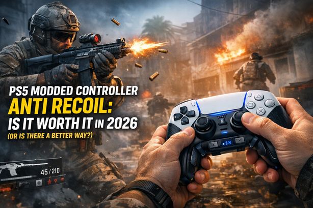 PS5 Modded Controller Anti Recoil: Is It Worth It in 2026 (Or Is There a Better Way)?